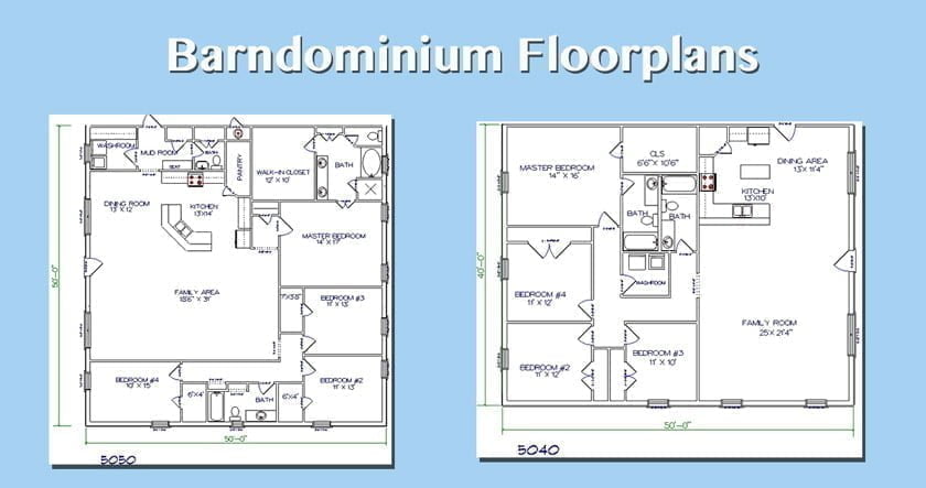 Top Metal Barndominium Floor Plans For Your Dream Home Hq Plans