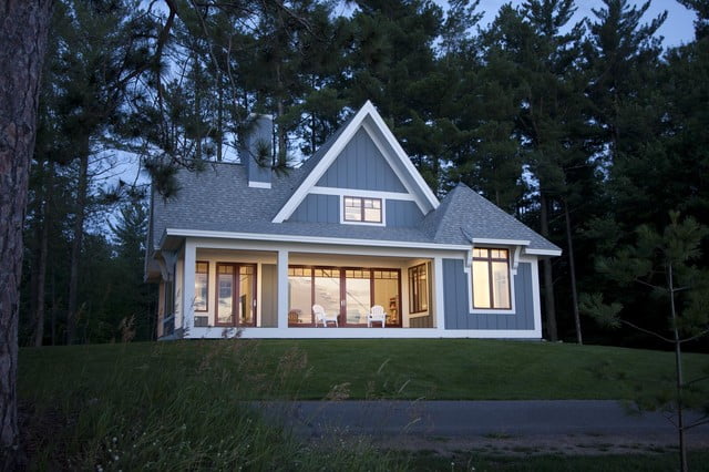The front view of the Beautiful 1600 Sq. Ft. Cottage exterior.
