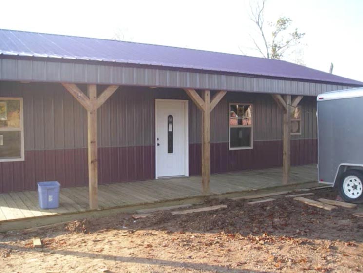 Real Story: 1,440 Sq. Feet Metal Pole Barn for Only 