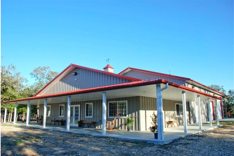 Impressive Metal Barndominium Home w/ Abundant Storage (24 ...