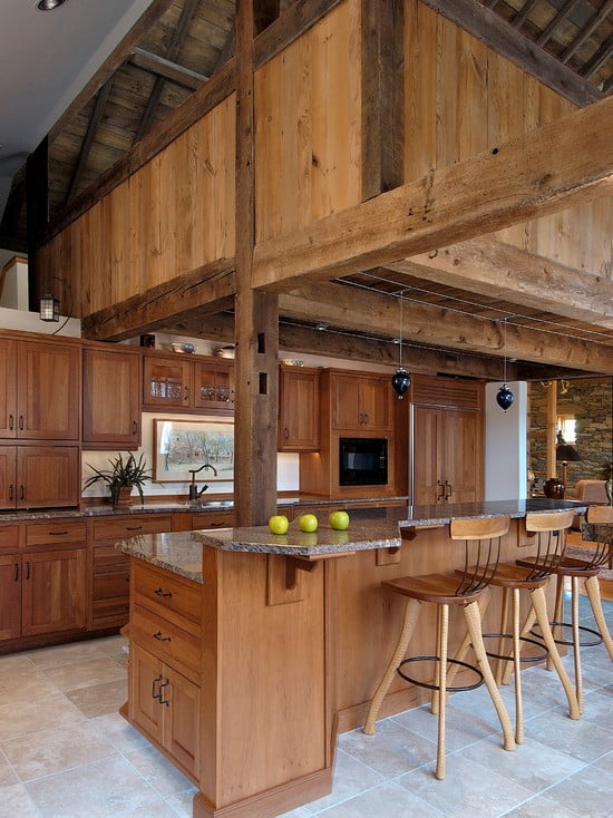 Stylish Kitchen Designs For Your Barn Home