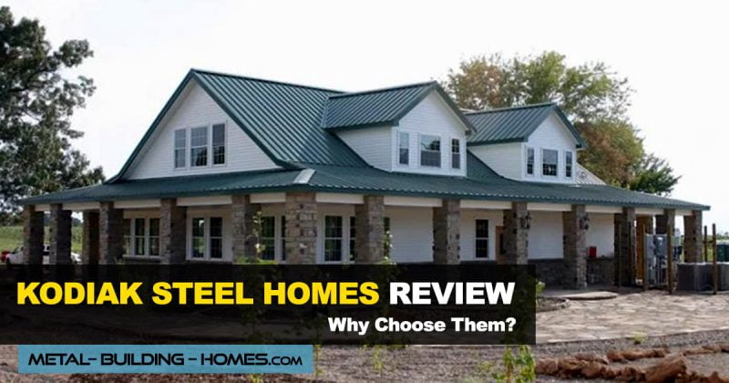 2-story house manufactured by Kodiak Steel Homes