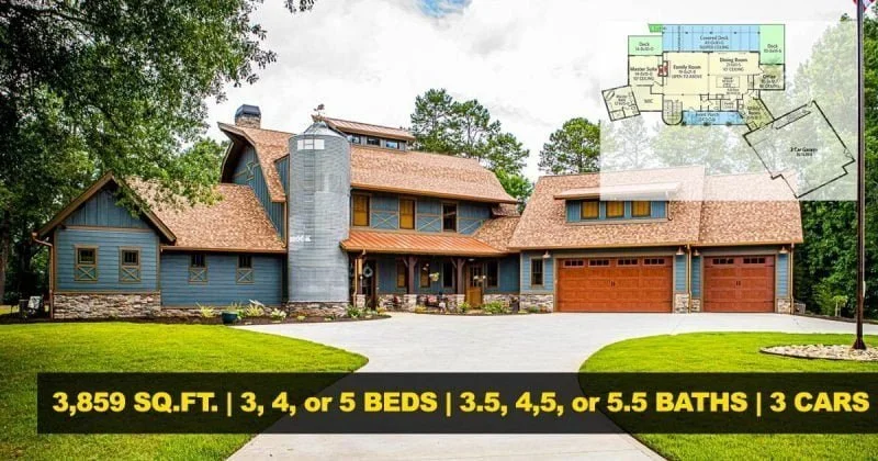 The front view of the Jaw-Dropping Contemporary Barn Home with a clear pathway.