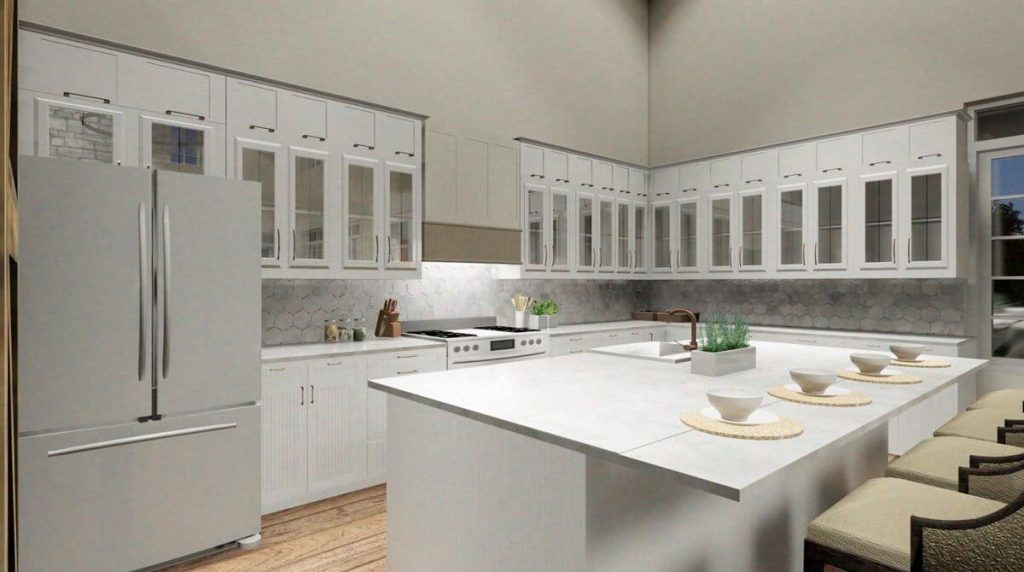 The Kitchen, equipped with stainless steel appliances.