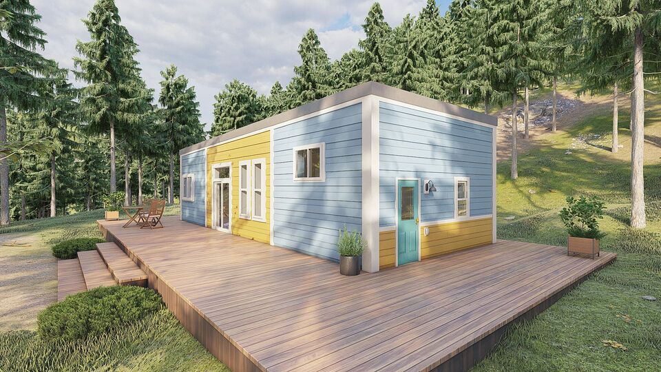 The lovely Double Duo container home by Custom Container Living