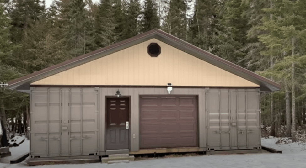 shipping container garage