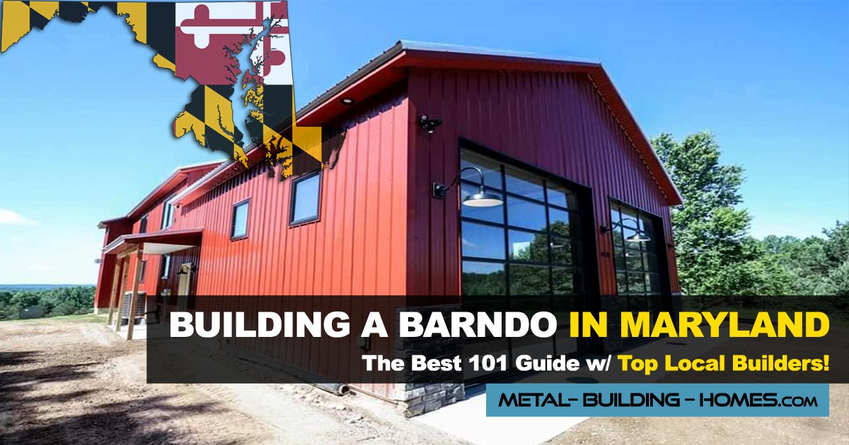 red barndominium for maryland state guide