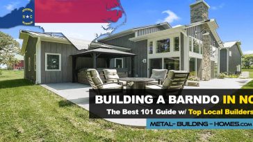 gray barndominium for north carolina state guide