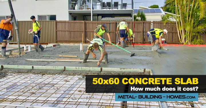 50x60 concrete slab
