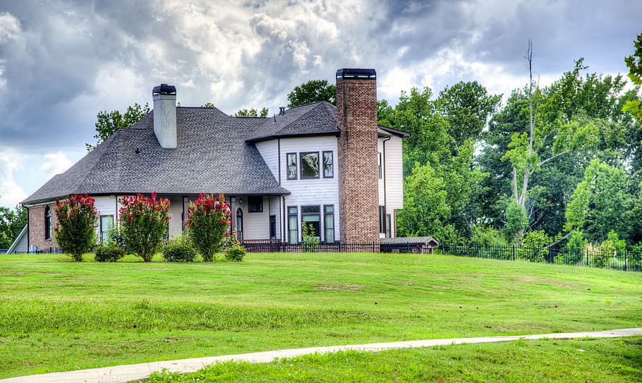 A rustic house