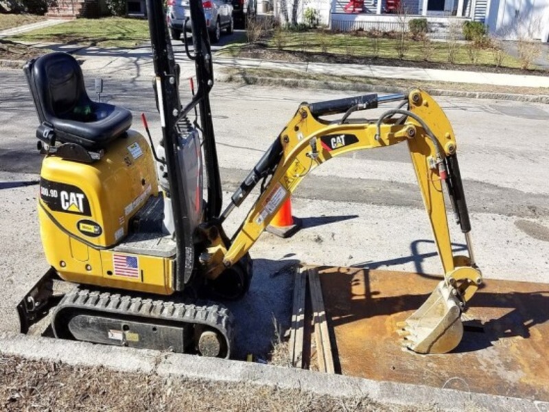 Mini excavators are also called small or compact excavators. These excavators weigh less than seven metric tons.
